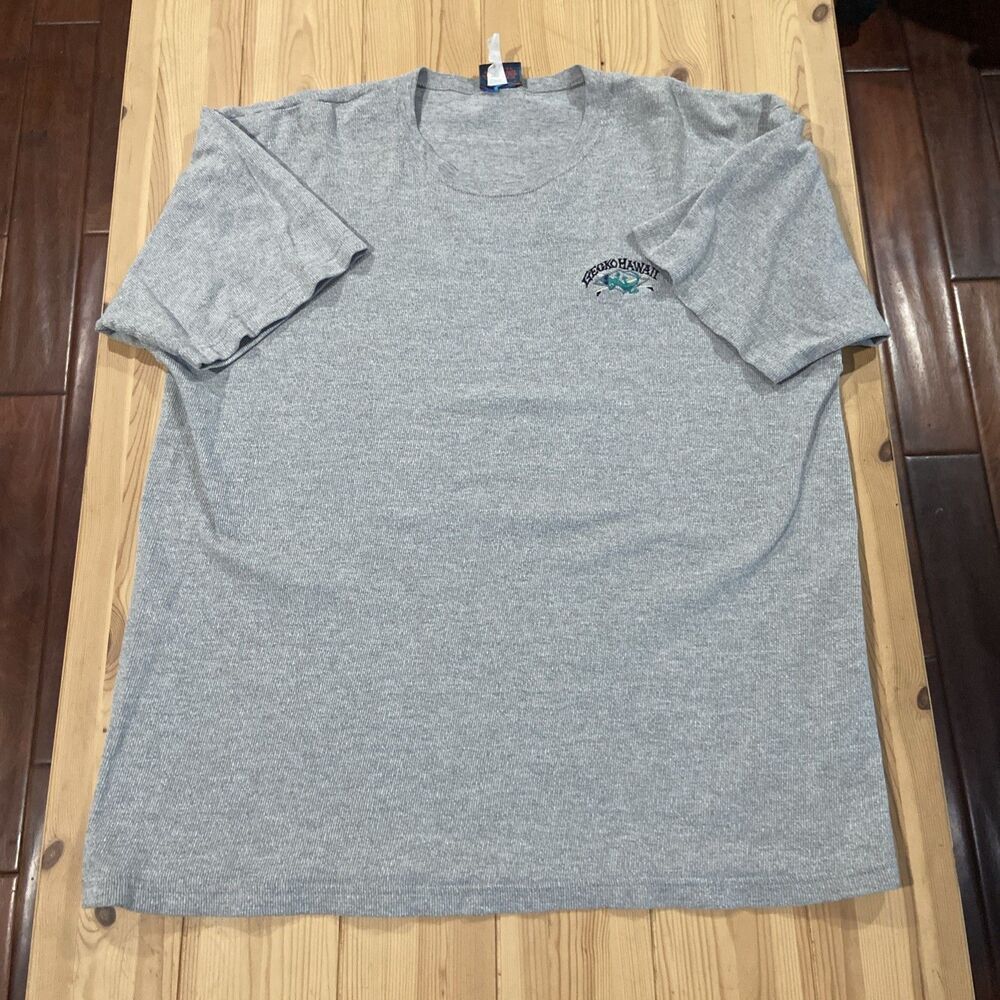 Gecko Hawaii Vintage Adult XL Short Sleeve Thermal Shirt Gecko Trading Co